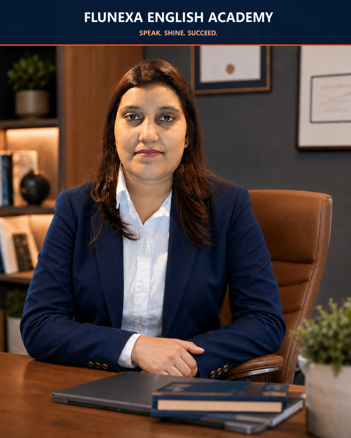 Nagma Ansari, Founder and Lead Mentor of Flunexa English Academy